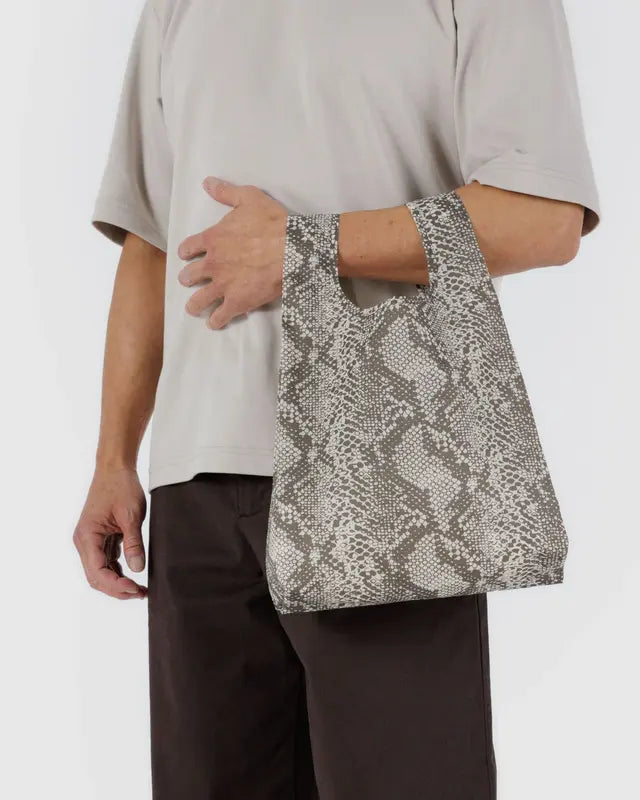 BAGGU // Baby Baggu Reusable Bag SNAKESKIN
