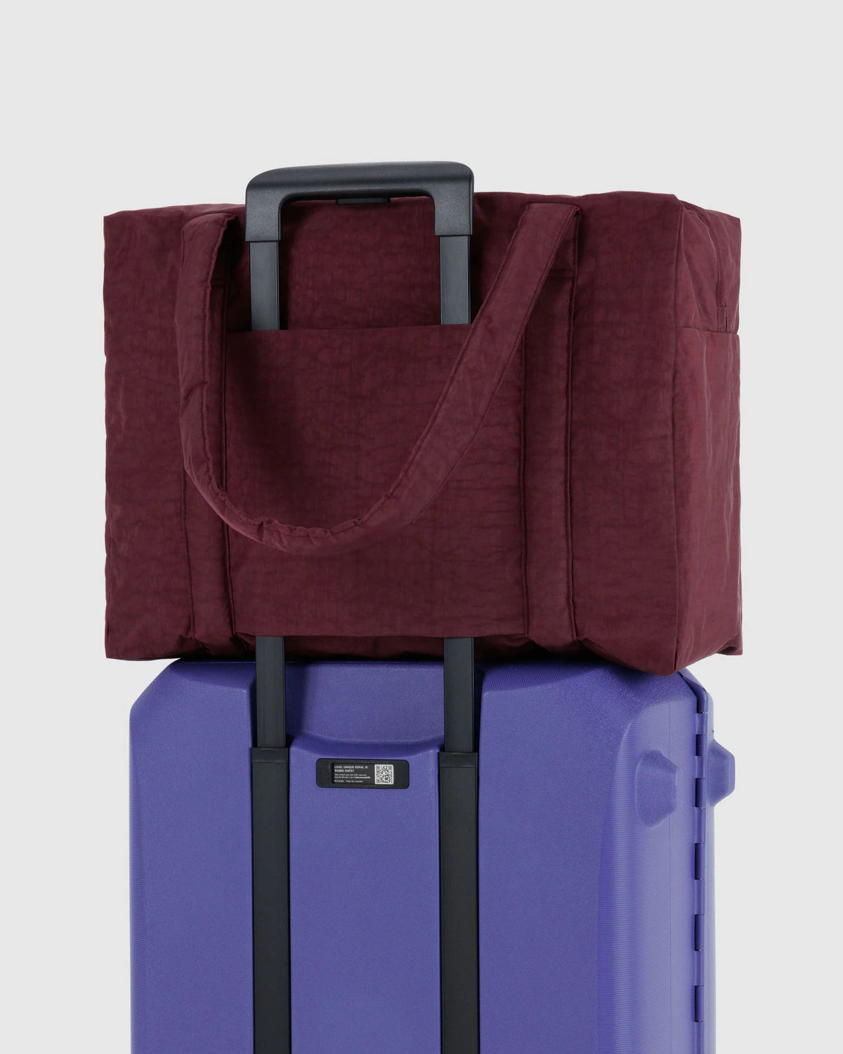 BAGGU // LARGE Cloud Carry-on MAHOGANY