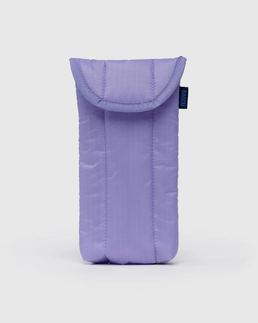 BAGGU // Puffy Glasses Sleeve WISTERIA
