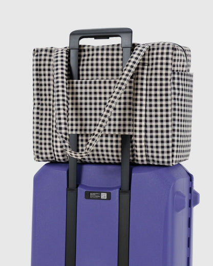 BAGGU // SMALL Cloud Carry-on GINGHAM