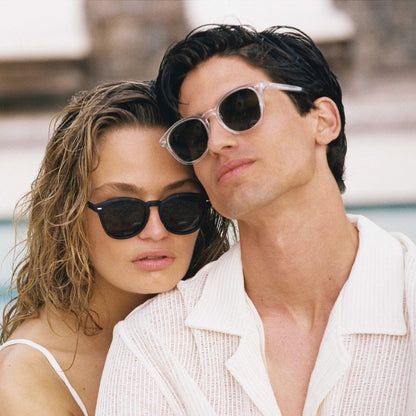 LE SPECS // POLARIZED Bandwagon CRYSTAL CLEAR