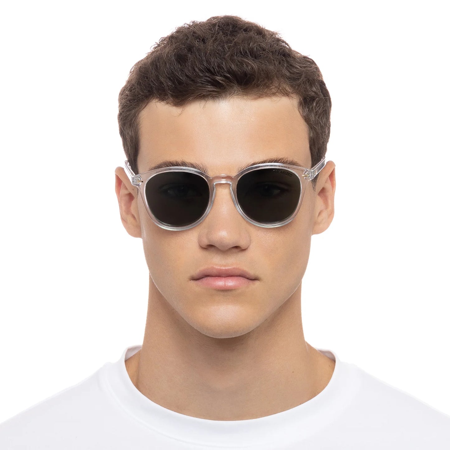 LE SPECS // POLARIZED Bandwagon CRYSTAL CLEAR