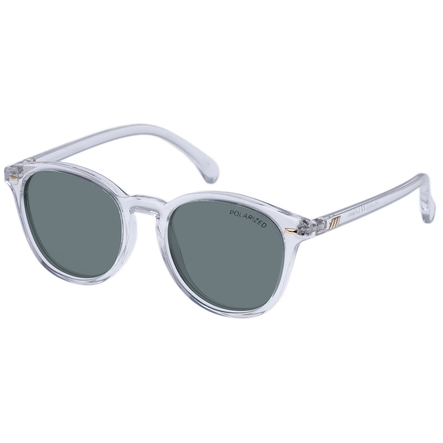 LE SPECS // POLARIZED Bandwagon CRYSTAL CLEAR