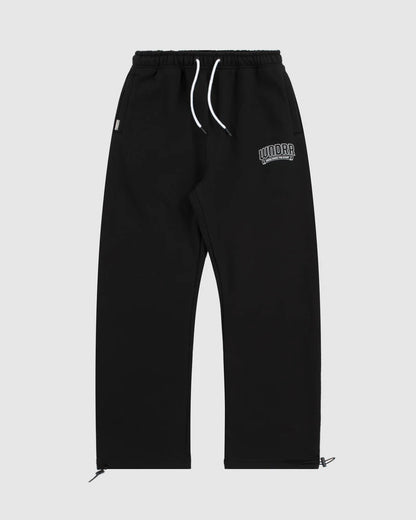 WNDRR // Banner Lounge Trackpant BLACK