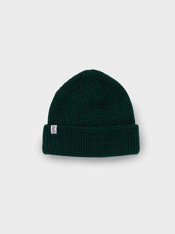 BILLY BONES // Moss Pit Waffle Knit Beanie