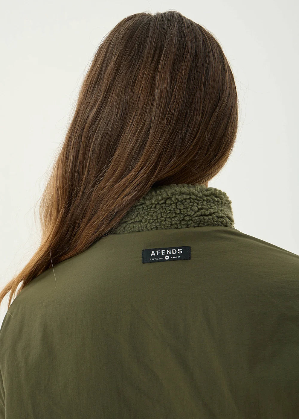 Berlin Reversible Fleece Jacket DEEP OLIVE