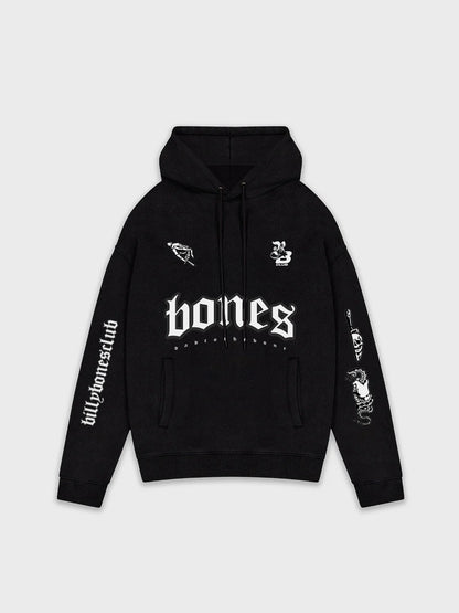 BILLY BONES // BTTB Stacker Hoodie ACID BLACK