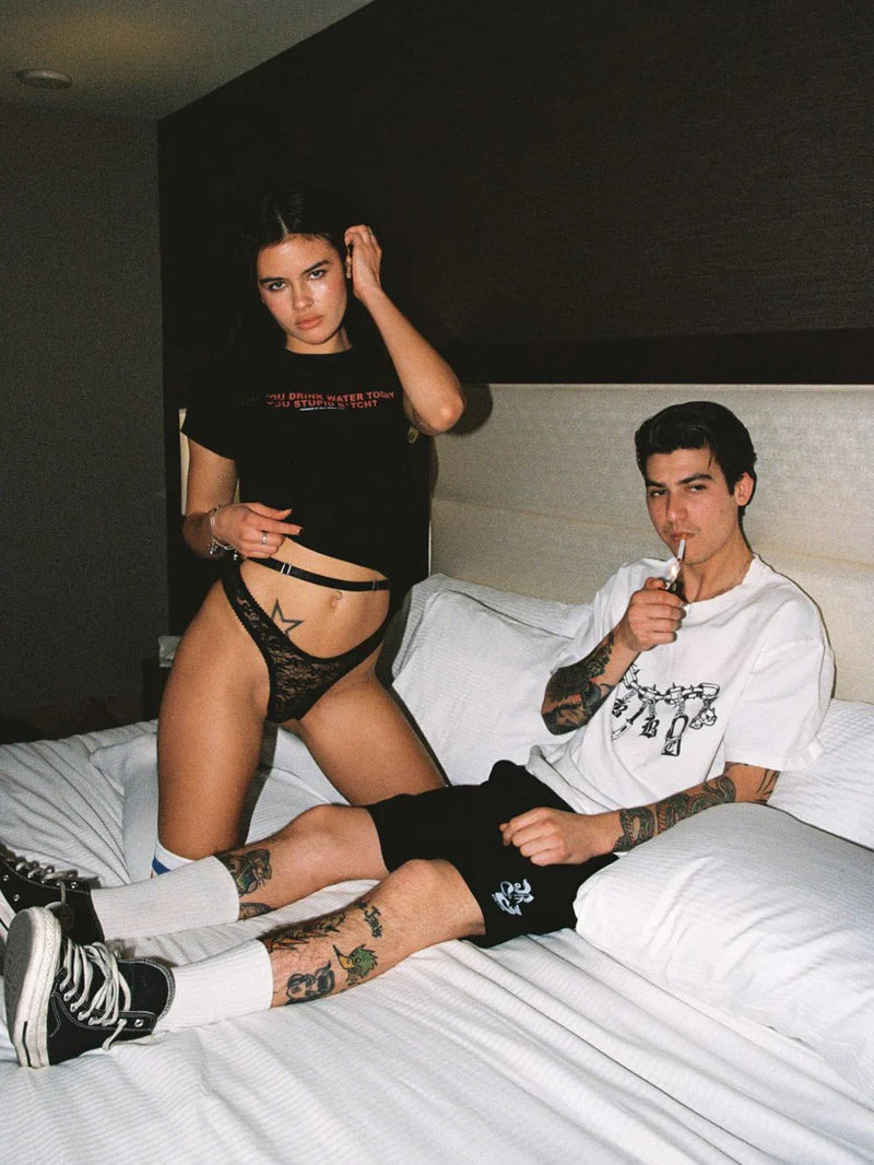 BILLY BONES // BTTB Stacker Jersey Short VINTAGE BLACK