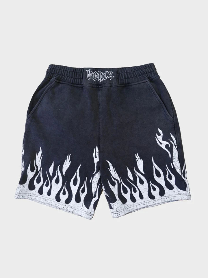 BILLY BONES // Burner Shorts WASHED BLACK