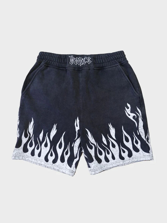 BILLY BONES // Burner Shorts WASHED BLACK