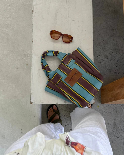 SAINT-RUE 22 // Bambino Tote BLUE CRUSH