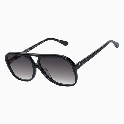 VALLEY // Bang Bang GLOSS BLACK w. GOLD METAL / BLACK GRADIENT LENS