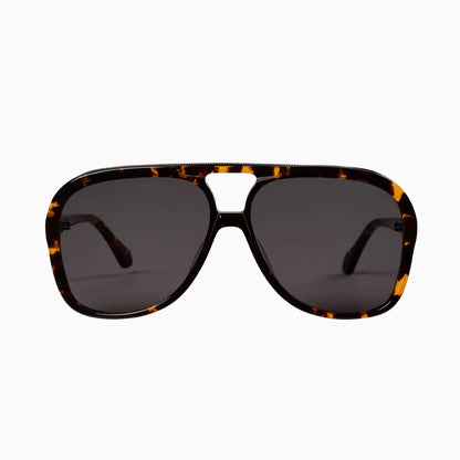 VALLEY // Bang DARK TORT w. MATTE BLACK METAL TRIM.BLACK LENS