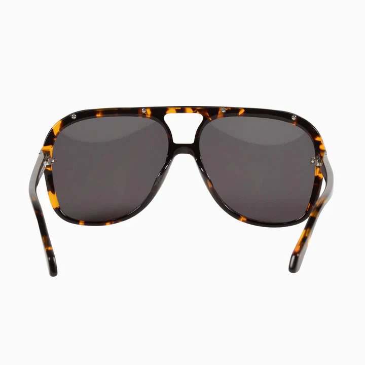 VALLEY // Bang DARK TORT w. MATTE BLACK METAL TRIM.BLACK LENS