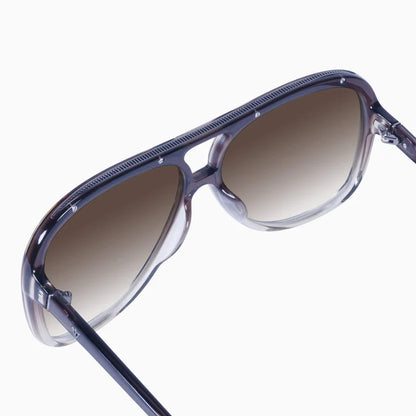 VALLEY // Bang SMOKEY QUARTZ FADE w. GUN METAL TRIM/BROWN GRADIENT LENS