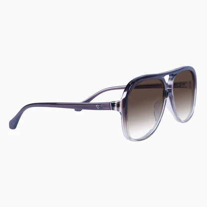 VALLEY // Bang SMOKEY QUARTZ FADE w. GUN METAL TRIM/BROWN GRADIENT LENS