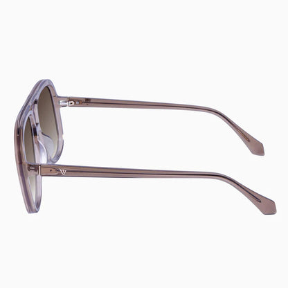 VALLEY // Bang TRANSPARENT MOCHA w. ROSE GOLD TRIM / BROWN GRADIENT LENS