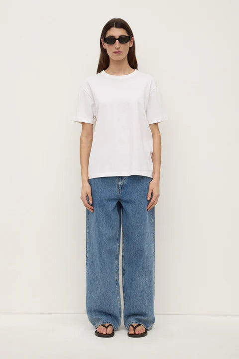 ASSEMBLY LABEL // Organic Base Tee WHITE