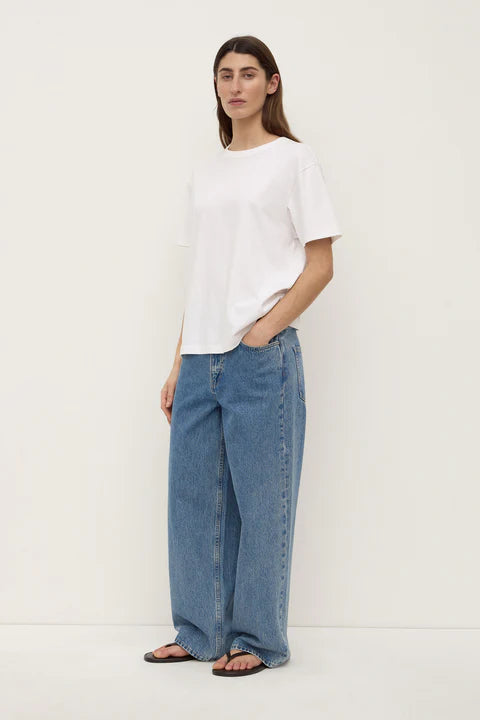 ASSEMBLY LABEL // Organic Base Tee WHITE