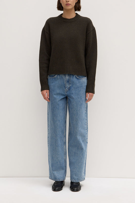 ASSEMBLY LABEL // Beau Merino Knit SORREL MARLE