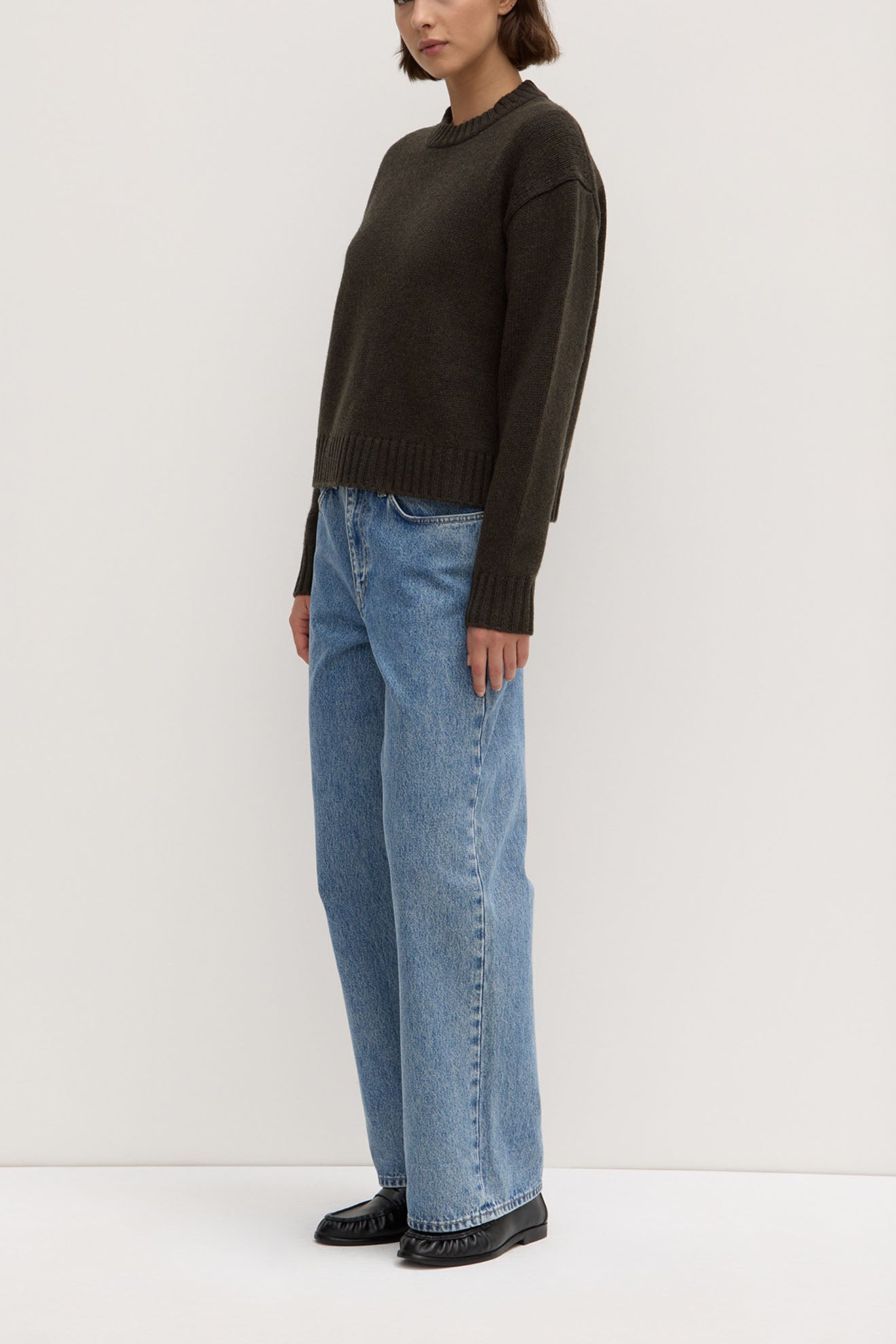 ASSEMBLY LABEL // Beau Merino Knit SORREL MARLE