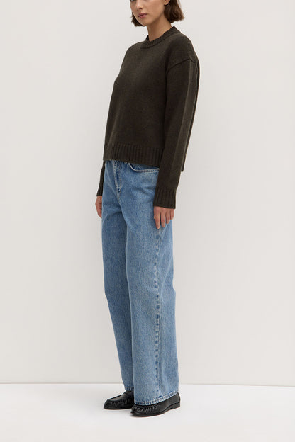 ASSEMBLY LABEL // Beau Merino Knit SORREL MARLE