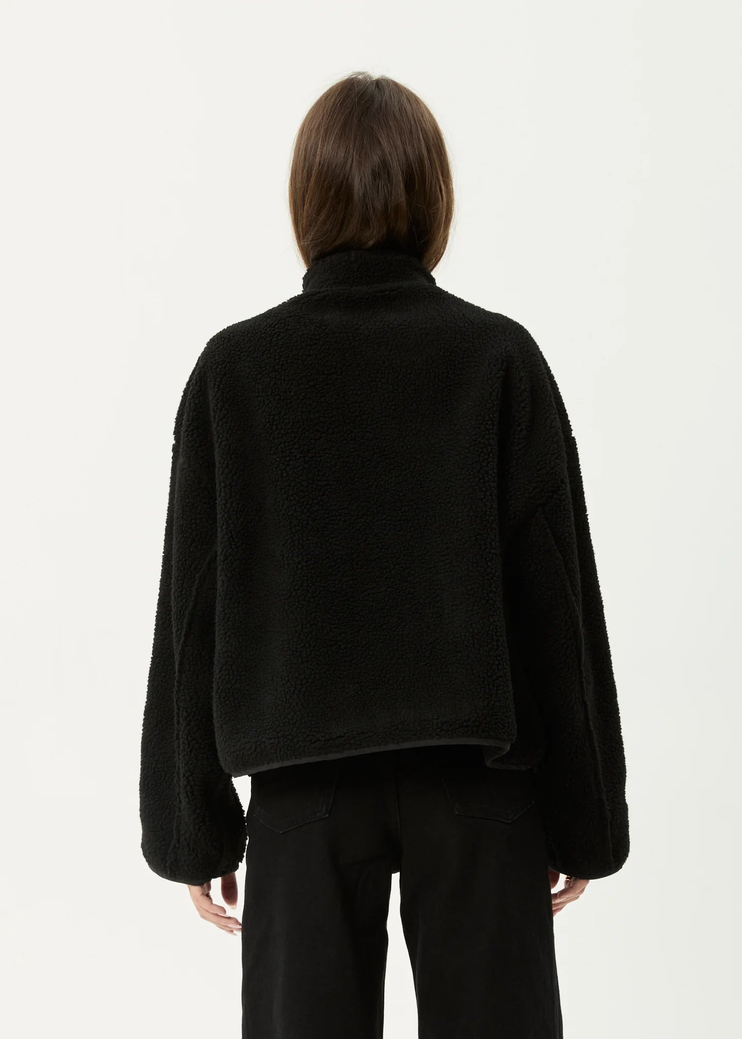 Berlin Reversible Fleece Jacket BLACK
