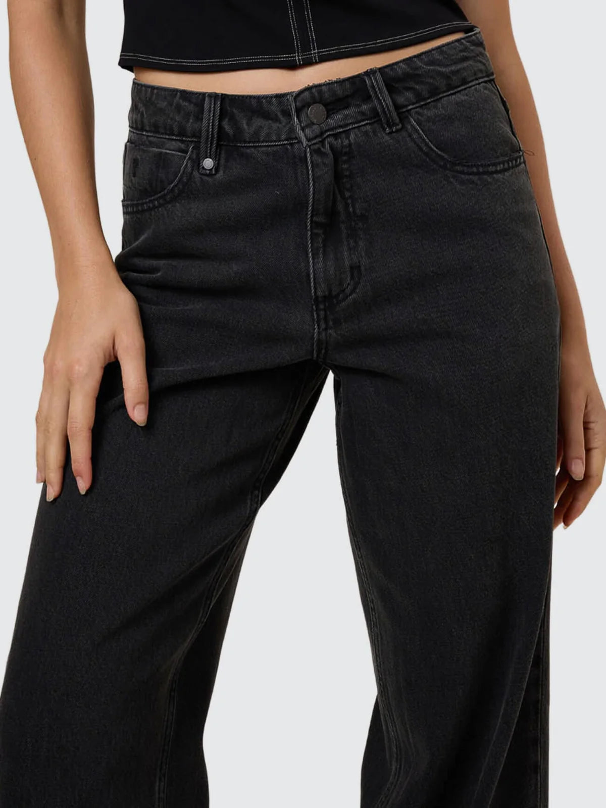 THRILLS // Billie Low Jean ASH BLACK
