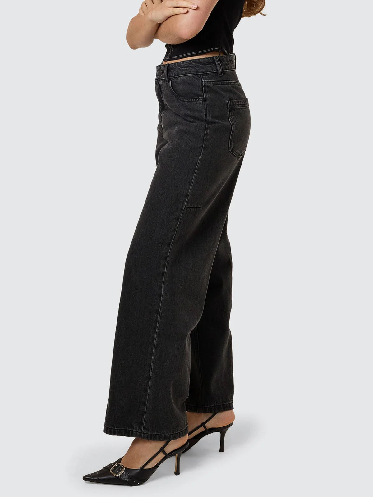 THRILLS // Billie Low Jean ASH BLACK