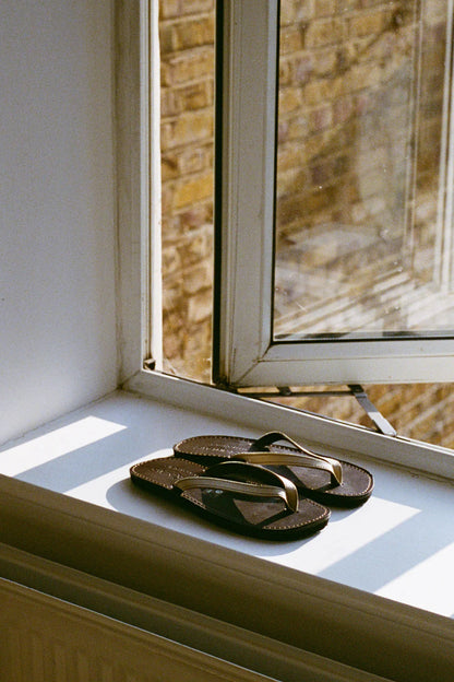 COMMONPLACE // Boundary Sandal BROWN