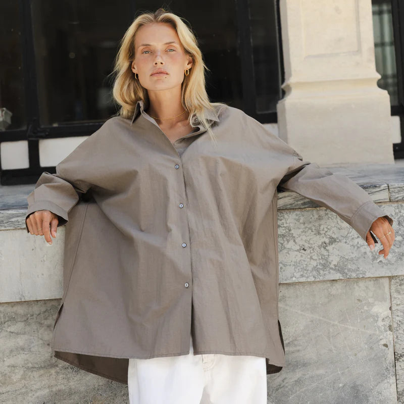 S O P H I E // Boxy Shirt FOG