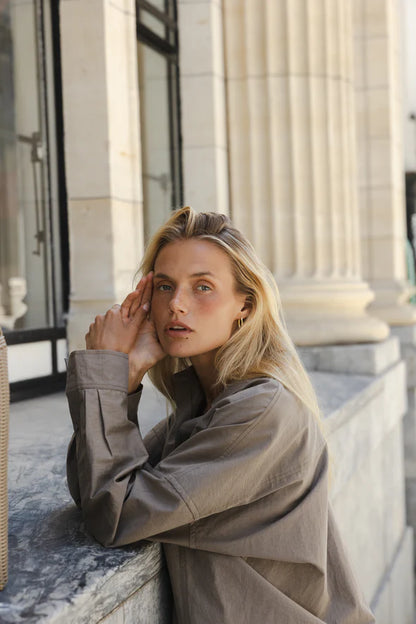 S O P H I E // Boxy Shirt FOG