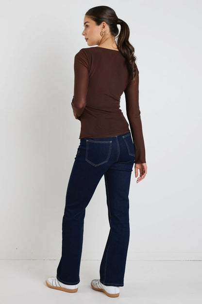 STORIES BE TOLD // Bravo Chocolate Mesh Top