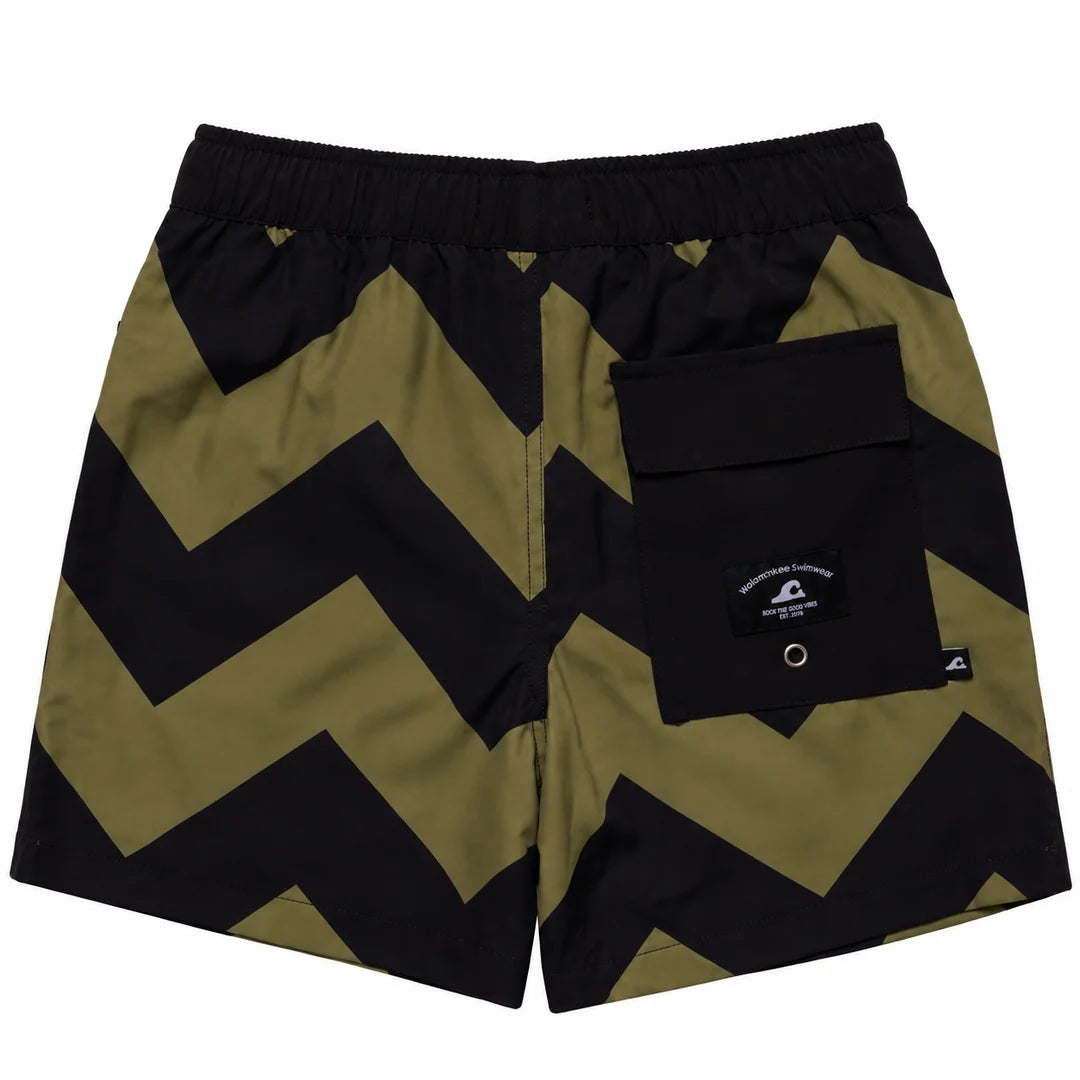 Break Board Short KHAKI/BLACK