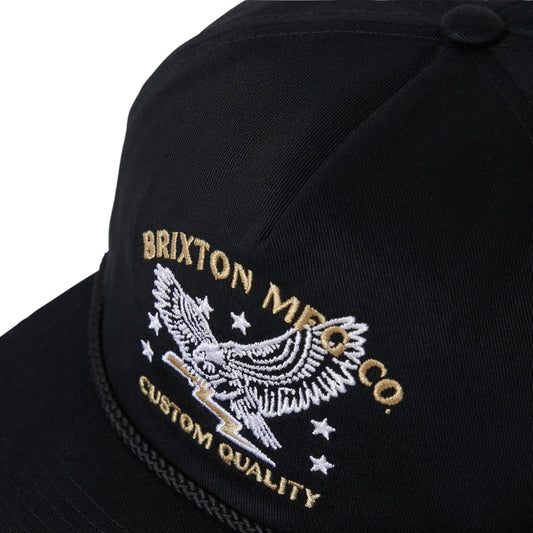BRIXTON // Lamont MP Snapback BLACK