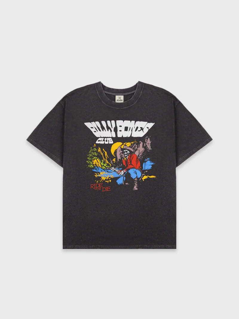 BILLY BONES // Bronco Moonlight Tee VINTAGE BLACK