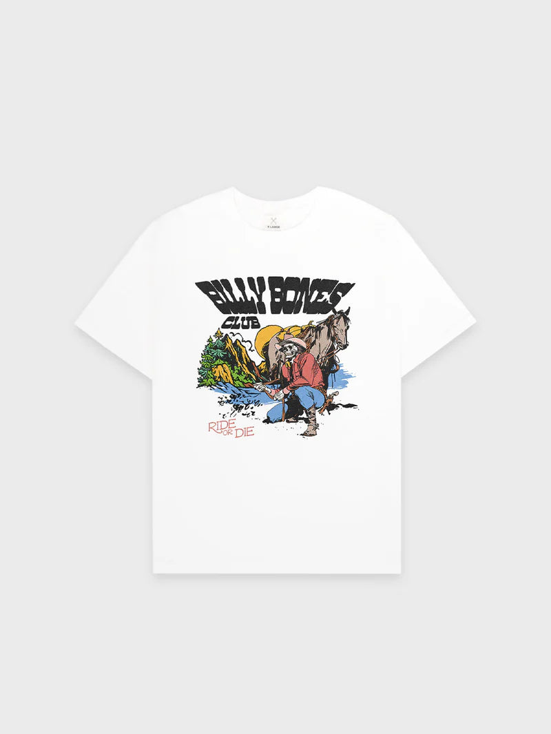 BILLY BONES // Bronco Moonlight Tee WHITE