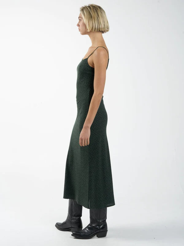 THRILLS // Cassia Bias Dress DEEP FOREST