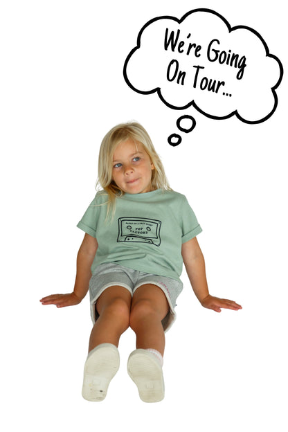 POP FACTORY SHOP // Tape Deck Tee SAGE