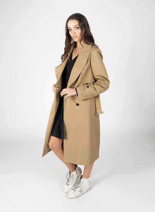 FEDERATION // Central Park Coat 2.0 TAN