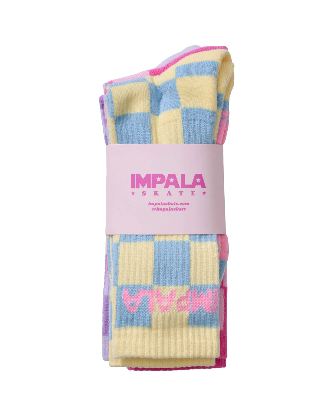 IMPALA // 3pk Socks CHECK