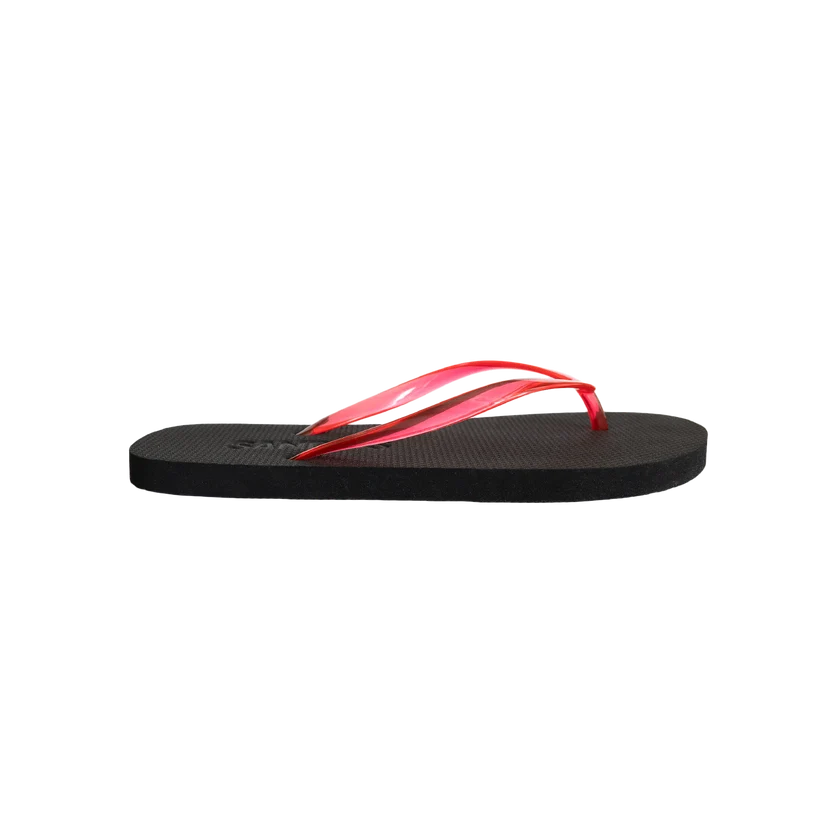Jelly Wide Flip Flop CHERRY BOMB