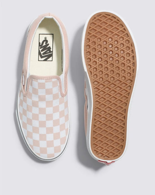 VANS // Classic Slip-On Checkerboard ROSE SMOKE