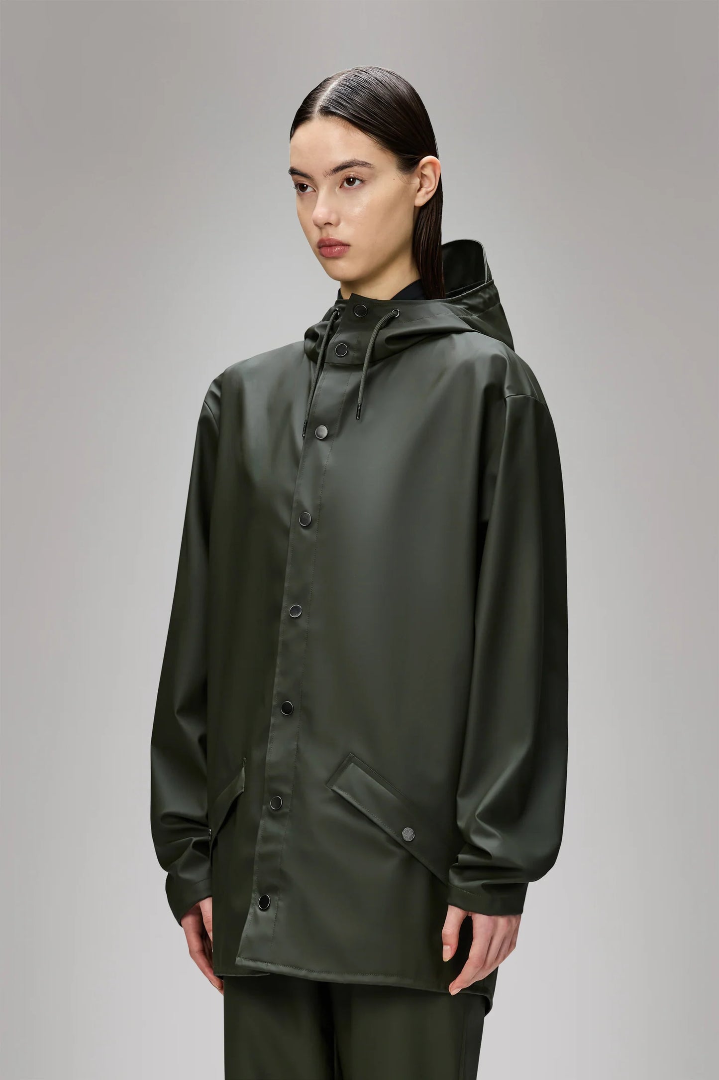 RAINS // UNISEX Classic Jacket GREEN