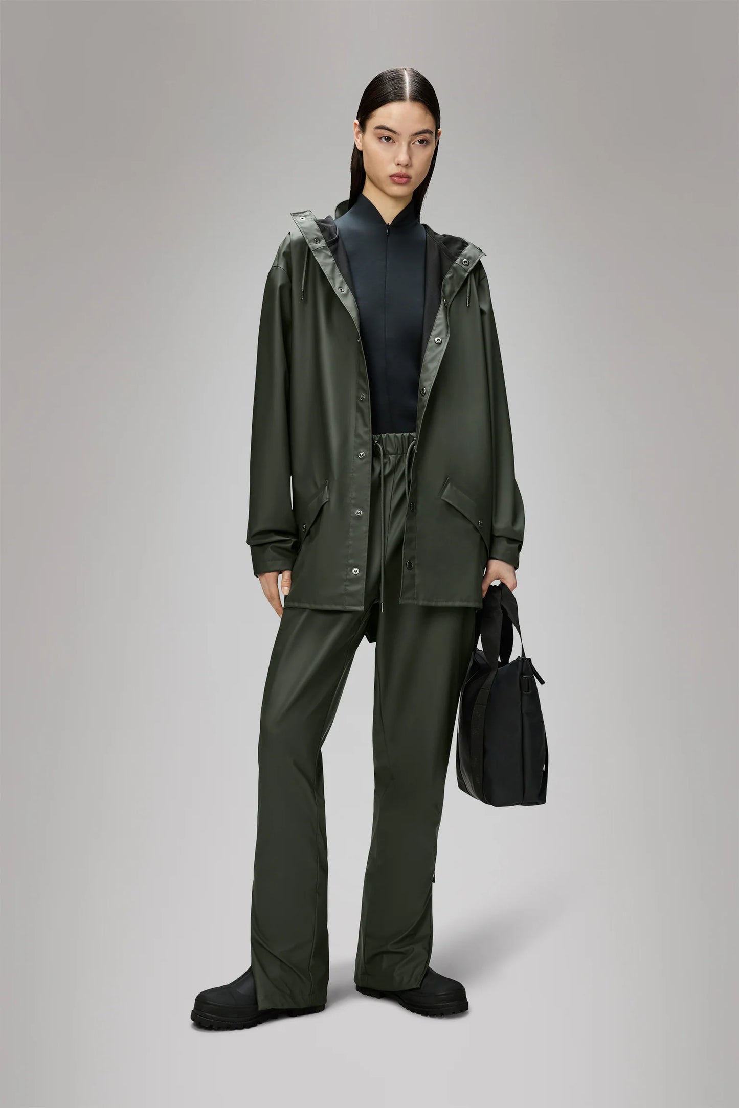 RAINS // UNISEX Classic Jacket GREEN