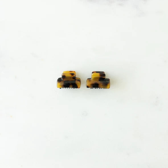 S O P H I E // Claw Clips Mini DARK TORT