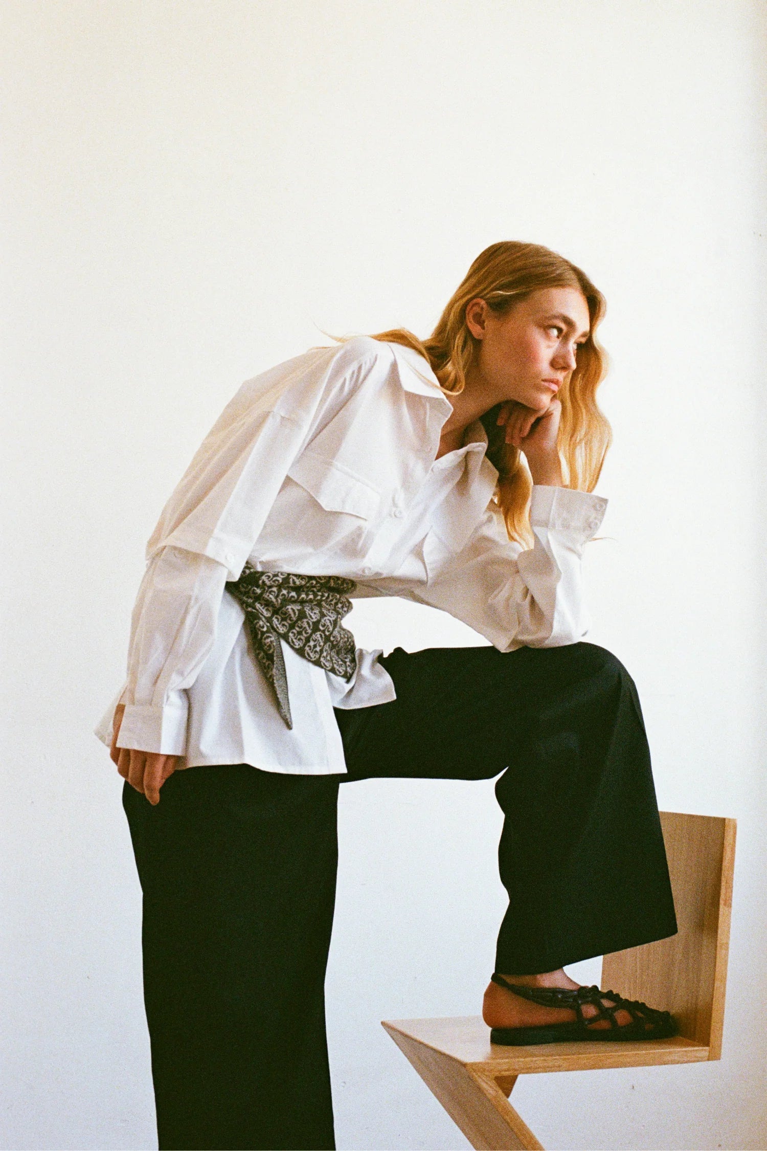 COMMONPLACE // Ease Shirt WHITE