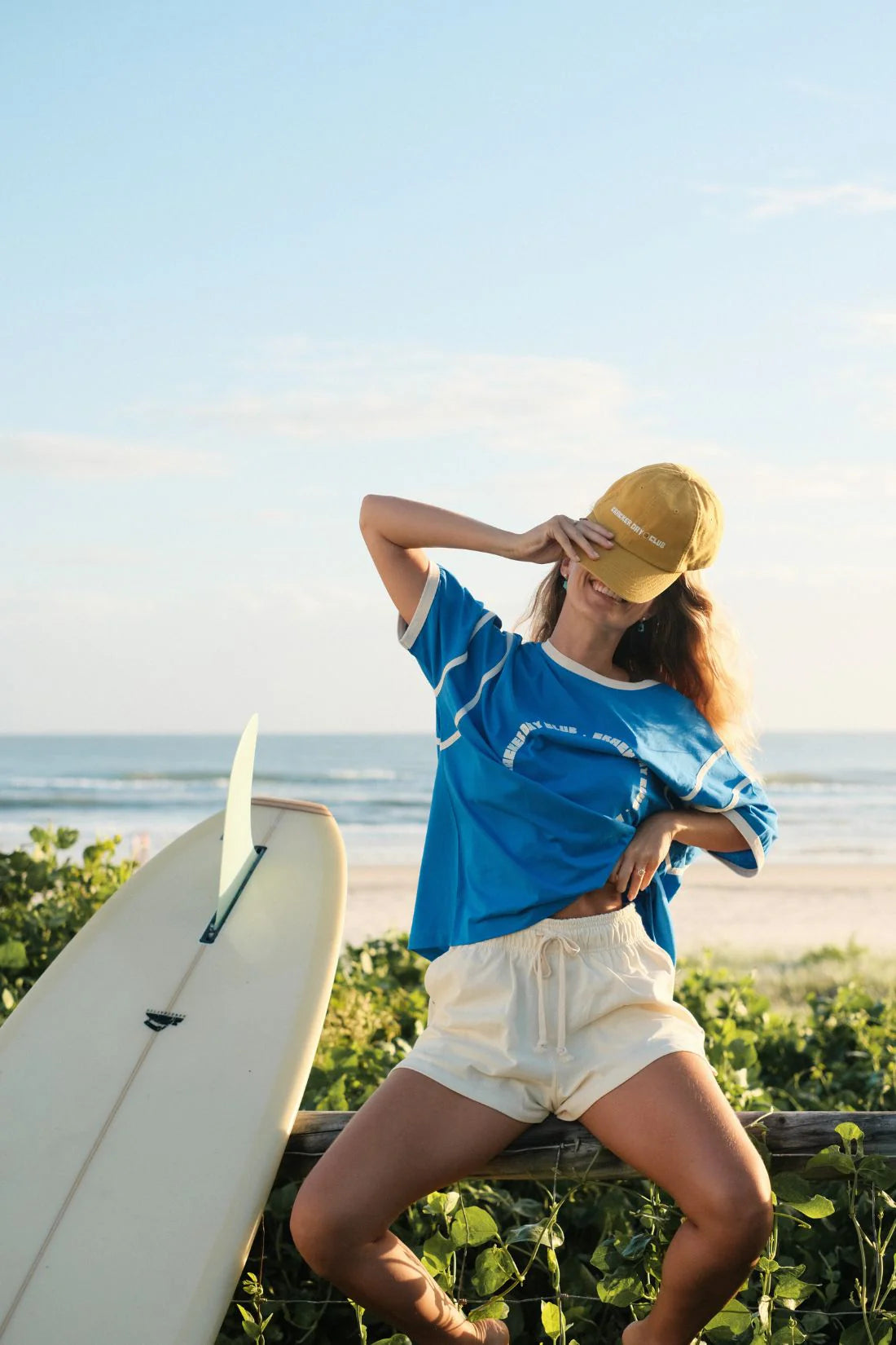 CRACKER DAY CLUB // Racer Club Tee BLUE