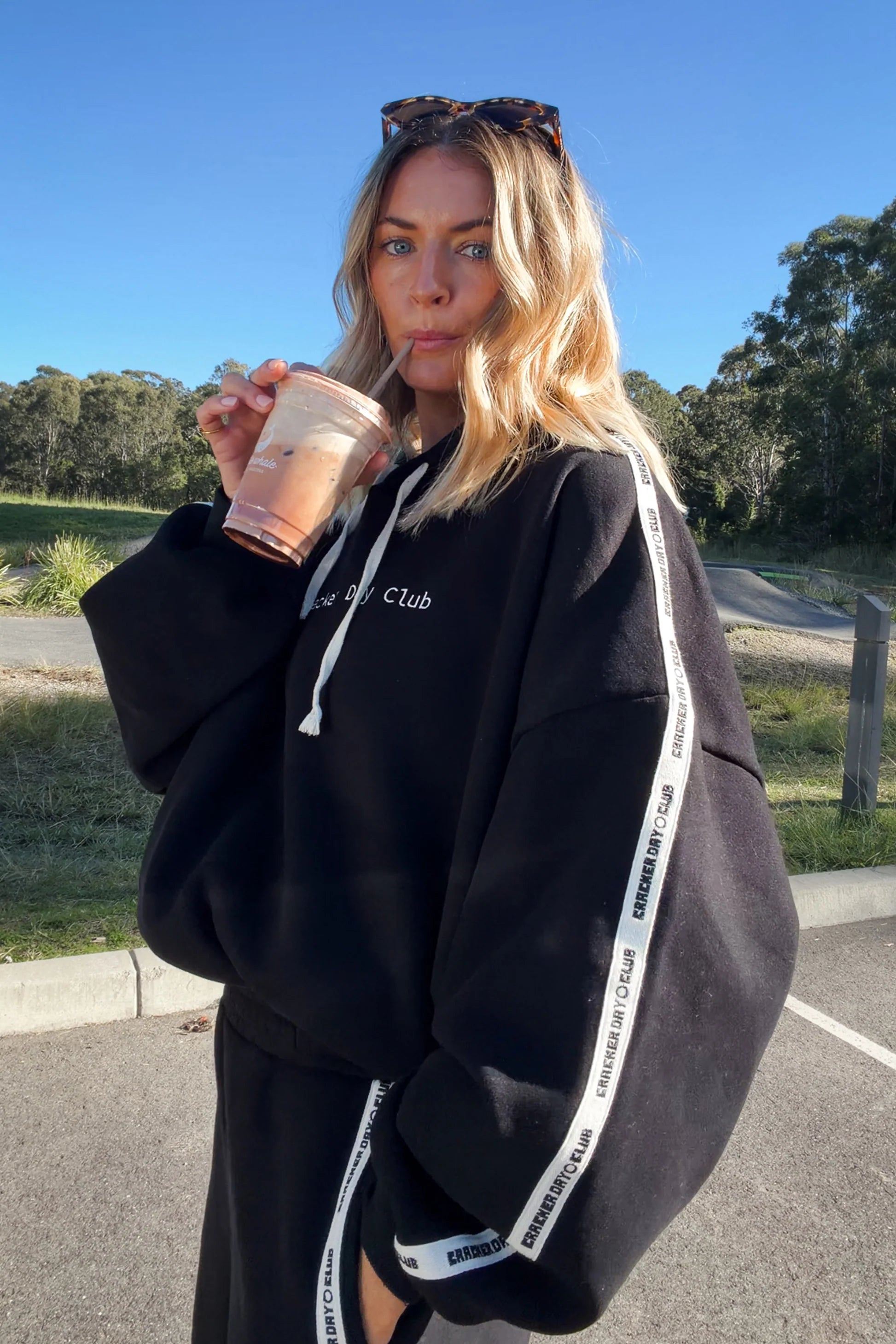 Cloud Racer Hoodie BLACK
