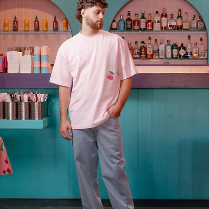 CRATE // Rice Rice Baby Beach Tee PINK